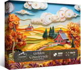 Golden Countryside Jigsaw Puzzle 1000 Pieces