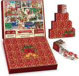 Christmas Advent Calendar Jigsaw Puzzle  1000 Pieces