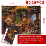 Colorful Christmas Jigsaw Puzzle 1000 Pieces