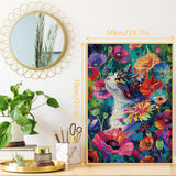 Floral Feline jigsaw puzzle 1000 pieces