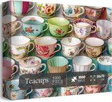 Teacups Jigsaw Puzzle 1000 Pieces