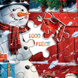 Christmas Snowman Jigsaw Puzzle 1000 Pieces