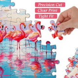 Pink Flamingos Jigsaw Puzzle 1000 Pieces