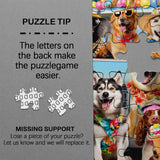 Lovely Dog Jigsaw Puzzles 1000 Pieces