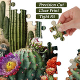 Vintage Cactus Jigsaw Puzzle 1000 Pieces