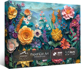 Paper Cut Art Jigsaw Puzzle 1000 Pieces