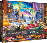 Aurora Cottage Jigsaw Puzzle 1000 Pieces