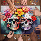 Skull Art Jigsaw Puzzle 1000 Pieces