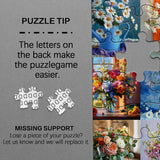 Flower Art Jigsaw Puzzle 1000 Pieces