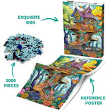 Magic Treehouse Oasis Jigsaw Puzzles 1000 Pieces
