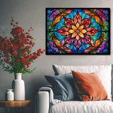 Stained Glass Mandala Jigsaw Puzzle 1000 Pieces