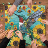 Hummingbird Garden Jigsaw Puzzle 1000 Pieces