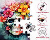 Skull Art Jigsaw Puzzle 1000 Pieces