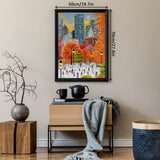 Fall Central Park Jigsaw Puzzles 1000 Pieces