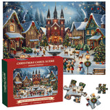 Christmas Carol Scene Jigsaw Puzzle 1000 Pieces