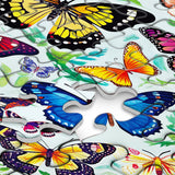 Colorful Butterflies Plant Flower Jigsaw Puzzle 1000 Pieces