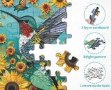 Hummingbird Garden Jigsaw Puzzle 1000 Pieces