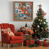 Christmas stamps Jigsaw Puzzle  1000 Pieces