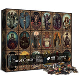 Halloween Skull Tarot Card Jigsaw Puzzle 1000 Pieces