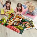 Puzzle con case colorate da 1000 pezzi