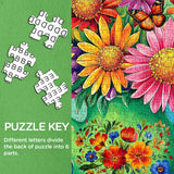 Colorful Flowers Jigsaw Puzzle 1000 Pieces