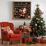 Le jardin du Père Noël lit Puzzle de puzzle 1000 pièces