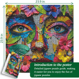 Newspaper Eyes Jigsaw Puzzle 1000 Pieces