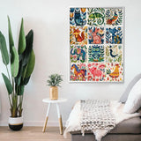 Puzzle Créatures Peintes 1000 Pièces