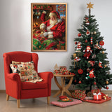 Santa Sewing Jigsaw Puzzle 1000 Pieces