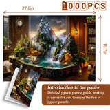 Cabin Ridge Wonder Jigsaw Puzzle 1000 Pieces
