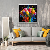 Vibrant Tulips Jigsaw Puzzles 1000 Pieces