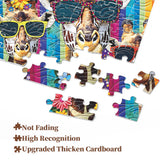 Fabric Giraffe Jigsaw Puzzle 1000 Pieces