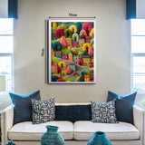 Embroidery Town Jigsaw Puzzle 1000 Pieces