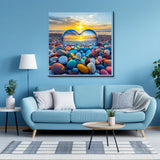 Coastal Heart Jigsaw Puzzle 1000 Pieces