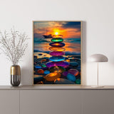 Sunset Stones Jigsaw Puzzle 1000 Pieces