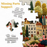 Embroidery Village Jigsaw Puzzle 1000 Pieces