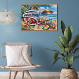 Seaside Pawprints Jigsaw Puzzle 1000 piezas