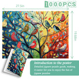 Blooming Flock Jigsaw Puzzle 1000 Pieces