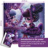 Puzzle di bellezza con perline 1000 pezzi