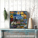 Puzzle della Rapsodia di Van Gogh, 1000 pezzi