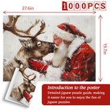 Christmas Kisses Jigsaw Puzzle 1000 Pieces