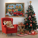 Snowy Cozy Home Puzzle 1000 pièces