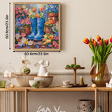 Puzzle Stivali in Fiore 1000 Pezzi