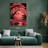 Twilight Cherry Blossoms Jigsaw Puzzle 1000 Pieces