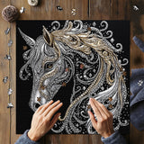 Puzzle Diamond Horse 1000 pezzi
