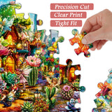 Succulent Kingdom Jigsaw Puzzles 1000 Pieces