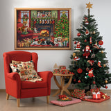 Cozy Christmas Jigsaw Puzzle 1000 Pieces