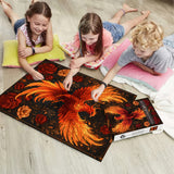 Floral Phoenix Jigsaw Puzzle 1000 Pieces