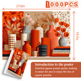 Burnt Orange Dreams Jigsaw Puzzle 1000 Pieces