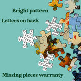 Four Seasons Guitar Jigsaw Puzzle 1000 Pieces